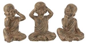 Set 3 figurine Monk, Rasina, Maro, 36.5x28.5x51 cm