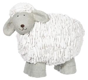 Figurina Sheep, Rasina Fibre sintetice, Alb, 41x25x35.5 cm