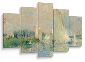Tablou - Auguste Renoir, Regatta at Argenteuil, reproducere (150x105 cm)