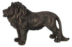 Figurina Lion, Rasina, Bronz, 32.5x10x20.5 cm