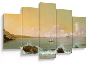 Tablou - Martin Johnson Heade, Rio de Janeiro Bay, reproducere (150x105 cm)