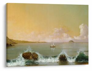 Tablou - Martin Johnson Heade, Rio de Janeiro Bay, reproducere (70x50 cm)
