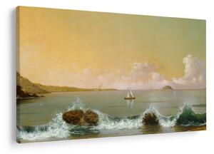 Tablou - Martin Johnson Heade, Rio de Janeiro Bay, reproducere (90x60 cm)