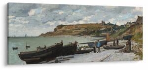 Tablou - Claude Monet, Sainte Adresse, reproducere (120x50 cm)