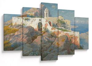 Tablou - William Stanley Haseltine, Santa Maria a Cetrella, Anacapri, reproducere (150x105 cm)