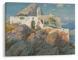Tablou - William Stanley Haseltine, Santa Maria a Cetrella, Anacapri, reproducere (70x50 cm)