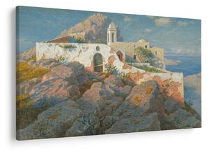 Tablou - William Stanley Haseltine, Santa Maria a Cetrella, Anacapri, reproducere (90x60 cm)