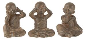 Set 3 figurine Monk, Rasina, Maro, 14.5x14.5x19 cm