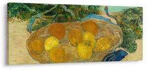 Tablou - Vincent van Gogh, Still Life of Oranges and Lemons with Blue Gloves, reproducere (120x50 cm)