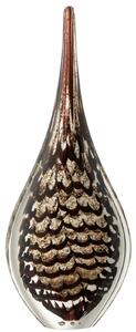 Decoratiune paperweight, Sticla, Maro, 11x5x25