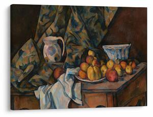 Tablou - Paul Cézanne, Still Life with Apples and Peaches, reproducere (70x50 cm)
