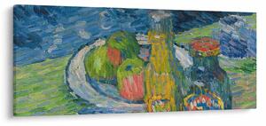 Tablou - Alexej von Jawlensky, Still Life with Bottles and Fruit, reproducere (120x50 cm)