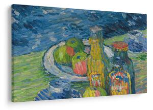 Tablou - Alexej von Jawlensky, Still Life with Bottles and Fruit, reproducere (90x60 cm)