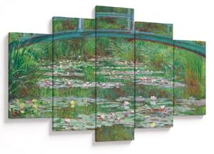 Tablou - Claude Monet, The Japanese Footbridge, reproducere (150x105 cm)