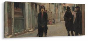Tablou - John Singer Sargent, Street in Venice, reproducere (120x50 cm)