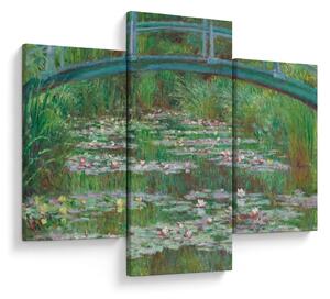Tablou - Claude Monet, The Japanese Footbridge, reproducere (90x60 cm)