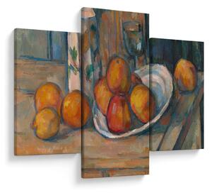 Tablou - Paul Cézanne, Still Life with Milk Jug and Fruit, reproducere (90x60 cm)