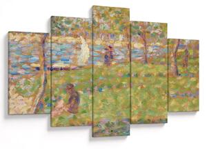 Tablou - Georges Seurat, Study for "La Grande Jatte", reproducere (150x105 cm)