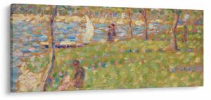 Tablou - Georges Seurat, Study for "La Grande Jatte", reproducere (120x50 cm)