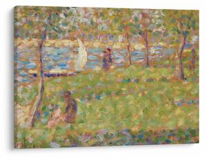 Tablou - Georges Seurat, Study for "La Grande Jatte", reproducere (70x50 cm)