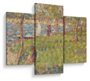 Tablou - Georges Seurat, Study for "La Grande Jatte", reproducere (90x60 cm)