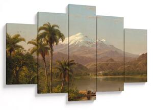 Tablou - Frederic Edwin Church, Tamaca Palms, reproducere (150x105 cm)