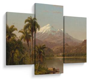 Tablou - Frederic Edwin Church, Tamaca Palms, reproducere (90x60 cm)
