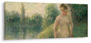 Tablou - Camille Pissarro, The Bather, reproducere (120x50 cm)