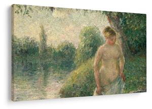 Tablou - Camille Pissarro, The Bather, reproducere (90x60 cm)