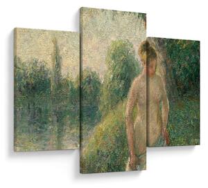 Tablou - Camille Pissarro, The Bather, reproducere (90x60 cm)