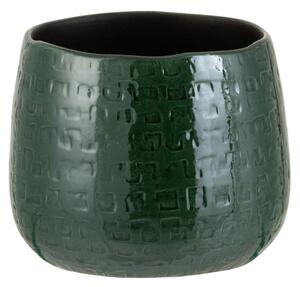 Ghiveci, Ceramica, Verde, 16.5x16.5x14