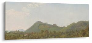 Tablou - Simon Denis, View Near Naples, reproducere (120x50 cm)