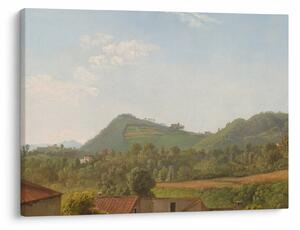 Tablou - Simon Denis, View Near Naples, reproducere (70x50 cm)