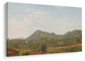 Tablou - Simon Denis, View Near Naples, reproducere (90x60 cm)