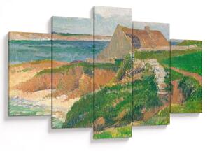 Tablou - Henri Moret, The Island of Raguenez, Brittany, reproducere (150x105 cm)