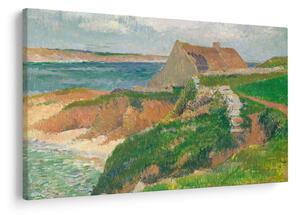 Tablou - Henri Moret, The Island of Raguenez, Brittany, reproducere (90x60 cm)