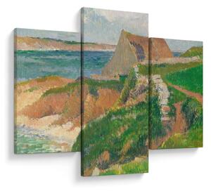 Tablou - Henri Moret, The Island of Raguenez, Brittany, reproducere (90x60 cm)