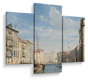 Tablou - Richard Parkes Bonington, The Grand Canal, reproducere (90x60 cm)