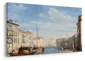 Tablou - Richard Parkes Bonington, The Grand Canal, reproducere (90x60 cm)