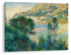 Tablou - Auguste Renoir, View of Monte Carlo from Cap Martin, reproducere (70x50 cm)