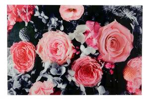 Tablou PLEXY, plexiglas, roz, 120x4x80cm
