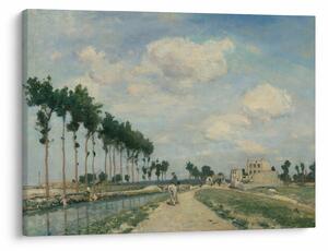 Tablou - Johan Barthold Jongkind, The Towpath, reproducere (70x50 cm)