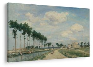 Tablou - Johan Barthold Jongkind, The Towpath, reproducere (90x60 cm)