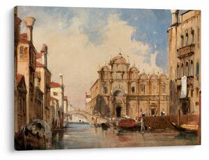 Tablou - Jules-Romain Joyant, The Scuola di San Marco, Venice, reproducere (70x50 cm)