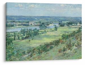 Tablou - Theodore Robinson, The Valley of the Seine, From the Hills of Giverny, reproducere (70x50 cm)