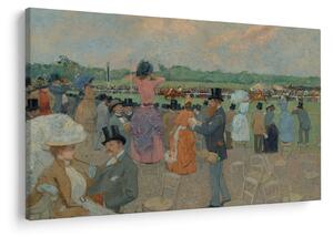 Tablou - Jean-Louis Forain, The Races at Longchamp, reproducere (90x60 cm)