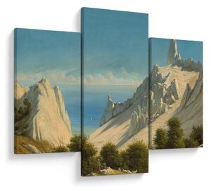 Tablou - Georg Emil Libert, View of Sommerspiret, the Cliffs of Møn, reproducere (90x60 cm)