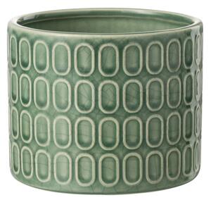 Ghiveci, Ceramica, Verde, 14x14x11.2