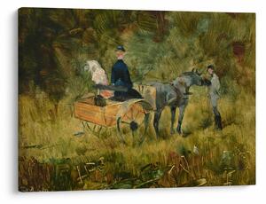 Tablou - Henri de Toulouse-Lautrec, The Trap, reproducere (70x50 cm)