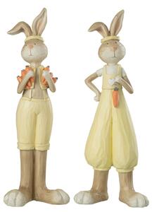 Set 2 figurine, Material sintetic, Multicolor, 12x9.5x33.5
